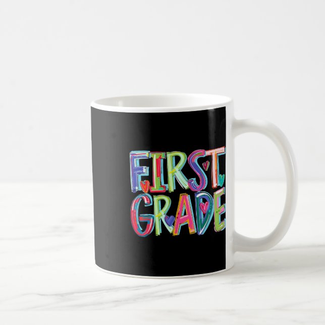Mug Première Année Drôle Retour À L'École Joyeux Premi (Droite)