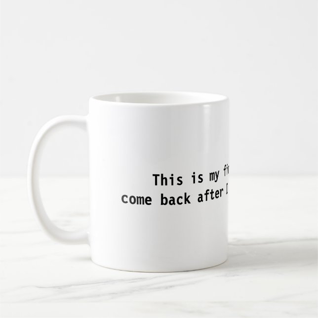 Mug Première Coupe (Gauche)