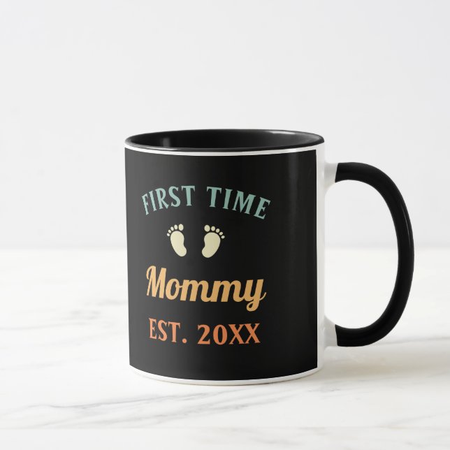 Mug Première Fête des mères de maman de maternité (Droite)
