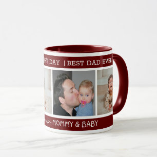 Mug Première Fête des pères Meilleur papa Ever 4 Ph