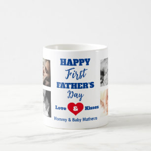 Mug Première Fête des pères moderne Happy