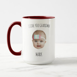 Mug Première Fois Grand-Parent Je T'Aime Grand-Mère Bé