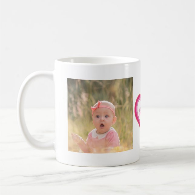 Mug Première maman Fête de la mère Maman Tu es la meil (Gauche)