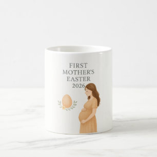 Mug Première Pâques de maman – Illustration de grosses