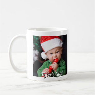 Mug Première photo de Noël de Gigi