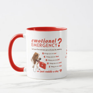Mug Premiers soins émotionnels personnalisés - Chien d