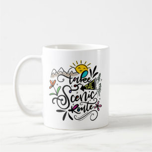 Mug Prendre la route pittoresque