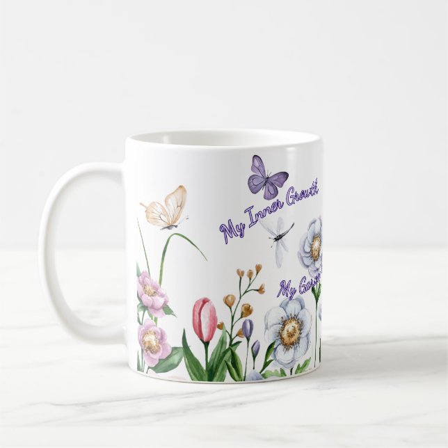 Mug Prendre soin de moi, Mon café de croissance intern (Gauche)