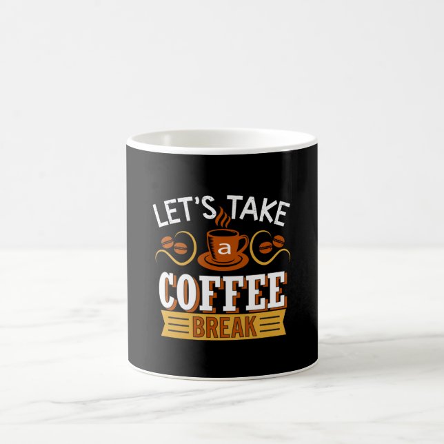 Mug Prenons une pause café (Centre)