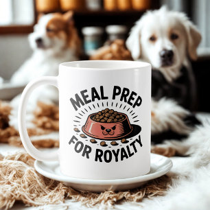 Mug Préparation de Repas pour la Royauté Design Humo