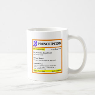 Mug Prescription drôle de rx