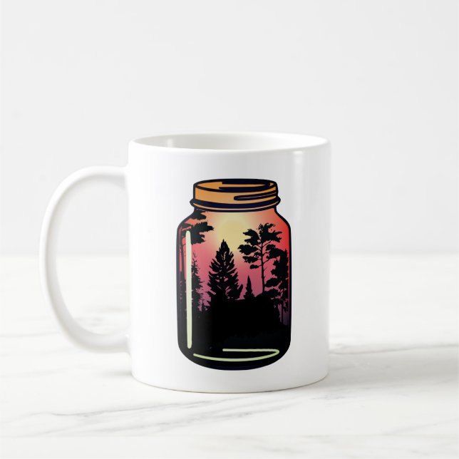 Mug Préserver la vie plus simple (Gauche)