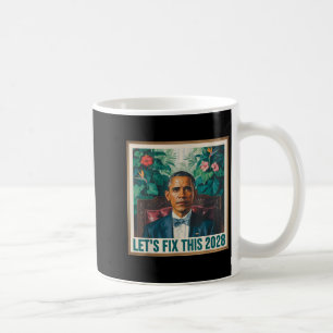 Mug Président Barack Obama 2028 Rtrait Patriotique Dém