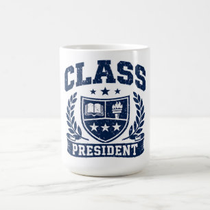 Mug Président de classe – Fierté du leadership étudian