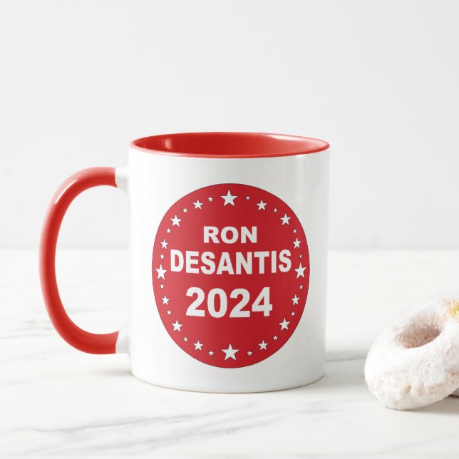 Mug Président Desantis 2024 (Avec donut)