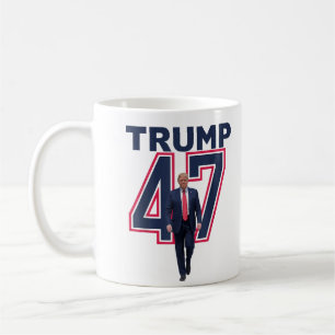 Mug Président Donald Trump 47 Trump Gagnant 2024 Trump