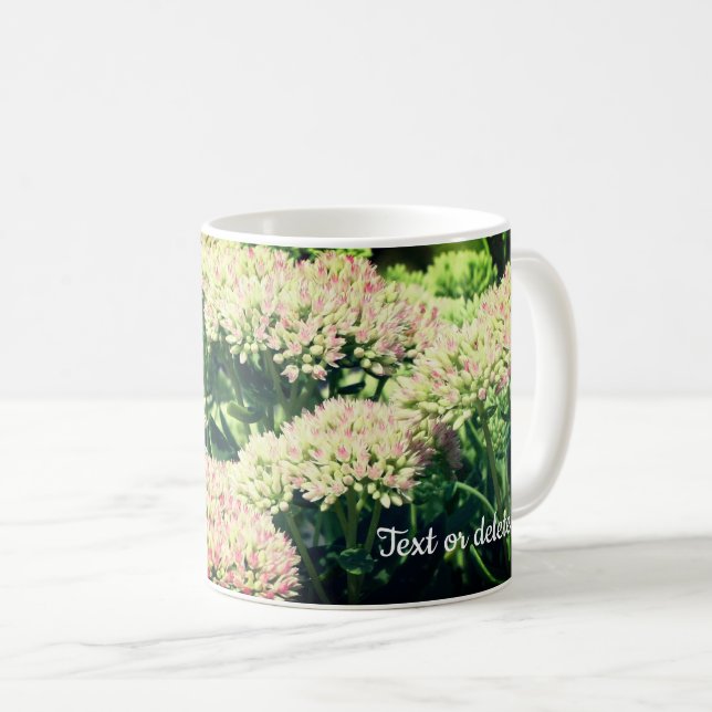 Mug Presque Fleur Sedum Personnalisé (Devant droit)