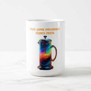 Mug Presse française hippie psychédélique des années 1