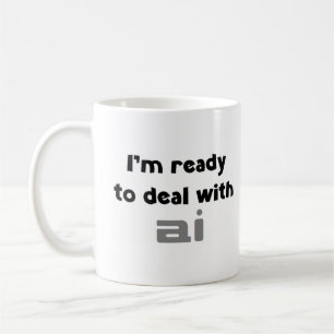 Mug prêt à traiter avec l'ia