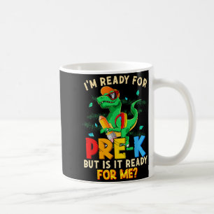 Mug Prêt pour la maternelle, mais les garçons dinosaur