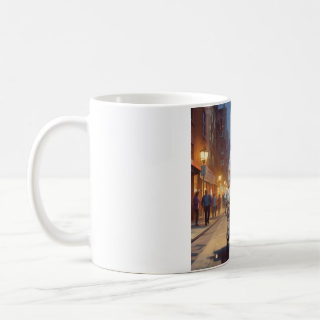 Mug Prêt pour l'urgence : Sip and Stay Prepared (Gauche)