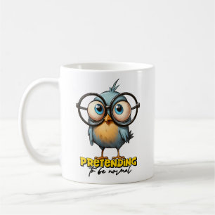 Mug Prétendre être une boue d'oiseaux normale