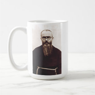 Mug Prêtre catholique polonais Saint Maximilian Kolbe