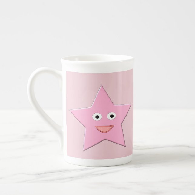 Mug Pretty Pink Star (Gauche)