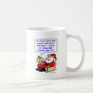Mug preuves d'ADN de Noël du père noël