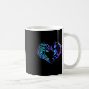 Mug Prévention du suicide Sensibilisation Turquoise Pu