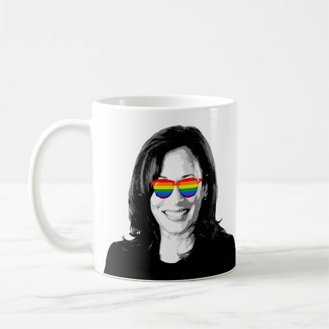 Mug Pride Kamala Harris 2024 (Gauche)