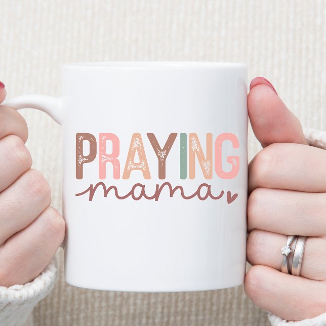 Mug Prier Mama Pastel (Créateur téléchargé)