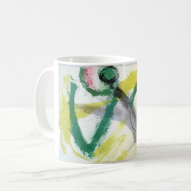 Mug Prier Mantis Abstrait Jeff Hankamer Artjunkhaus (Devant gauche)