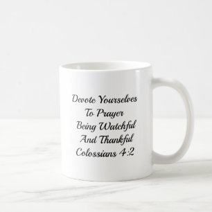 MUG PRIÈRE (CONCEVEZ VOTRE PROPRE TASSE)