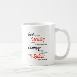 Mug Prière de sérénité