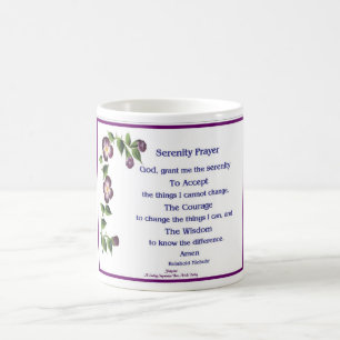 Mug Prière de sérénité courte