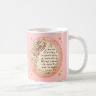 Mug Prière de sérénité de l'ange chrétien