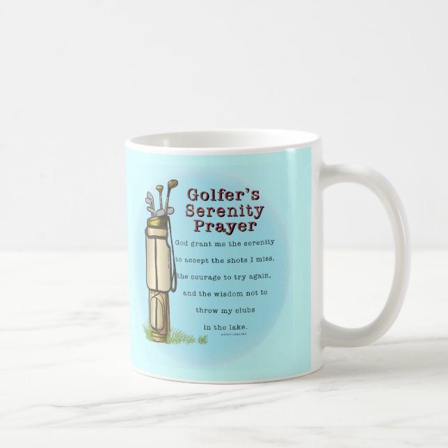Mug Prière des golfeurs (Droite)