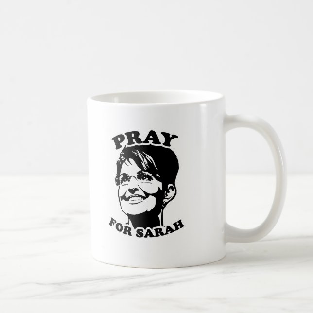 Mug Priez pour Sarah (Droite)