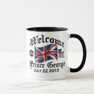 Mug Prince bienvenu George le 22 juillet