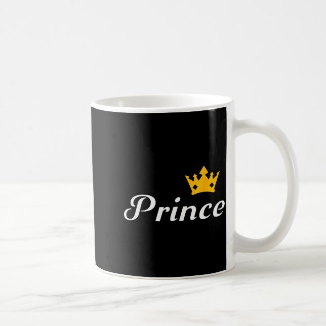Mug Prince Boys Men Family Matching Valentines Day  (Droite)