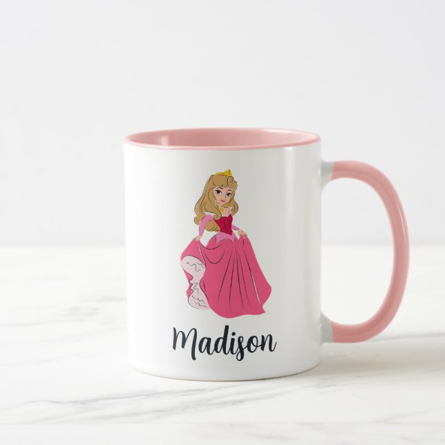 Mug Princesse Aurora Plutôt en rose (Droite)