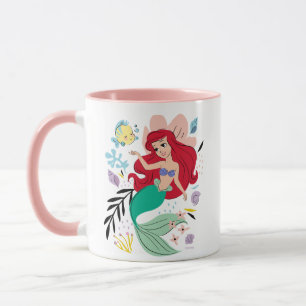 Mug Princesse Disney   Ariel et les animaux marins
