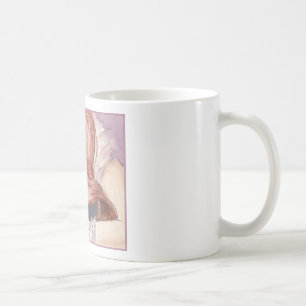 Mug Princesse d'une chevelure rouge et son rat