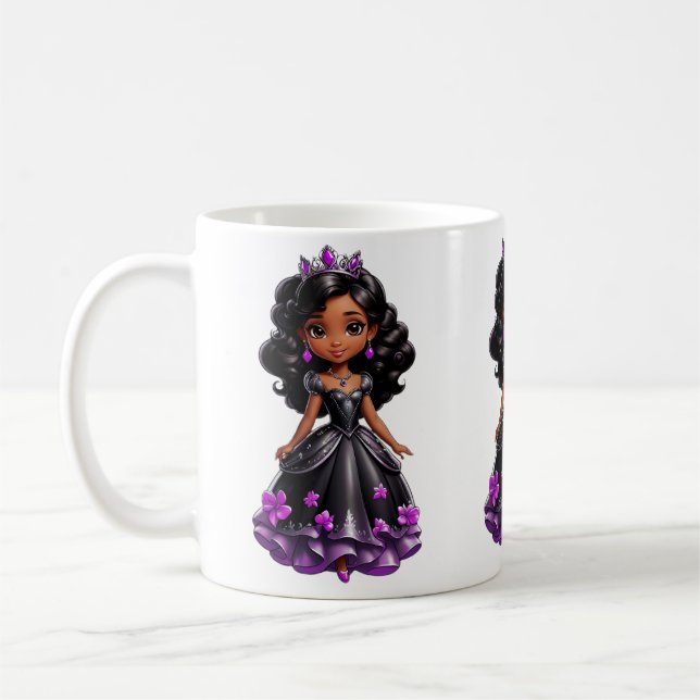 Mug Princesse noire (Gauche)