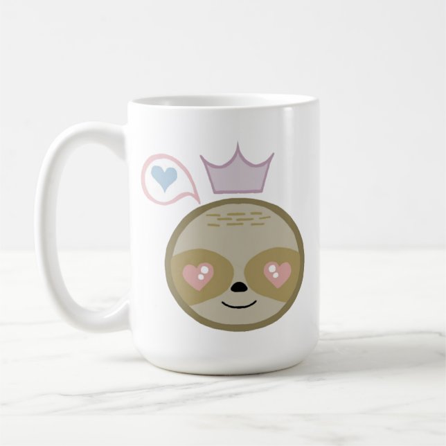 Mug Princesse Sloth (Gauche)