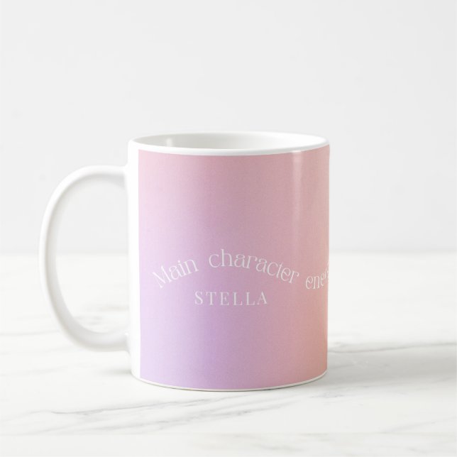 Mug Principal caractère énergie pastel aura moderne él (Gauche)