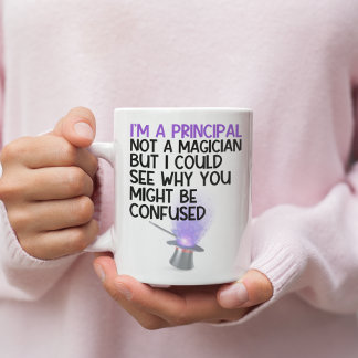 Mug Principal personnalisé retour à l'école drôle