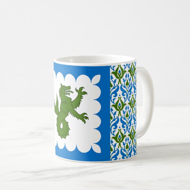 Mug Principauté de Mists populace badge Coffee Mu (Devant droit)