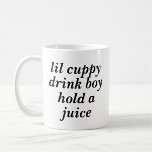 Mug prise cuppy de garçon de boissons de lil une tass